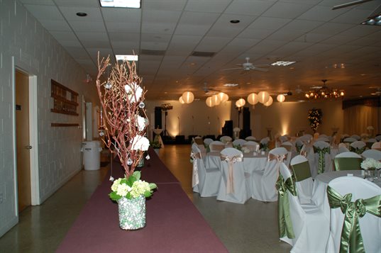 Branch floral centerpiece